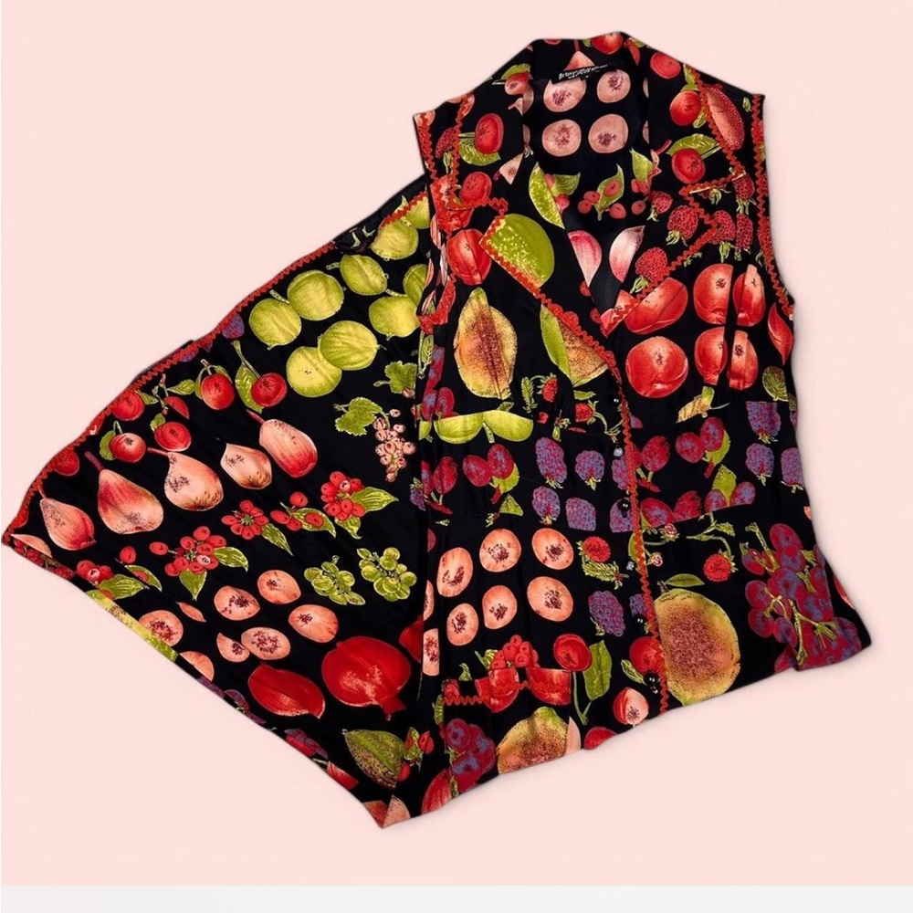 Vintage BETSEY Johnson fruit dress